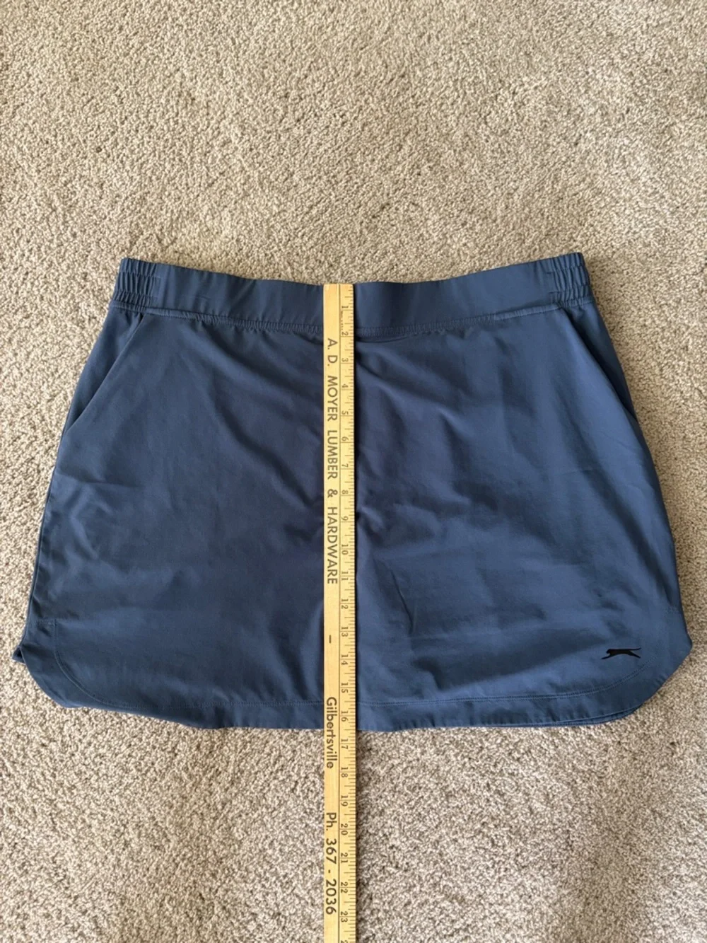 Slazenger Navy Blue Performance Skort - Picture 10 of 11